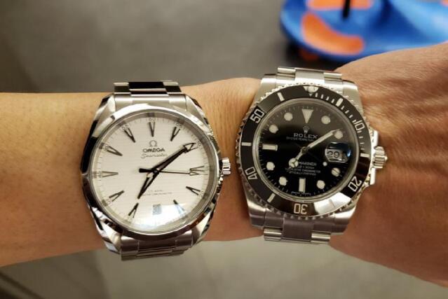 The Rolex is for casual occasion while the Omega is for formal occasion.