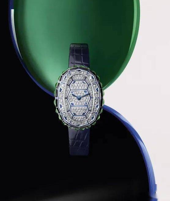 Swiss replica watches are showy for the blue color.