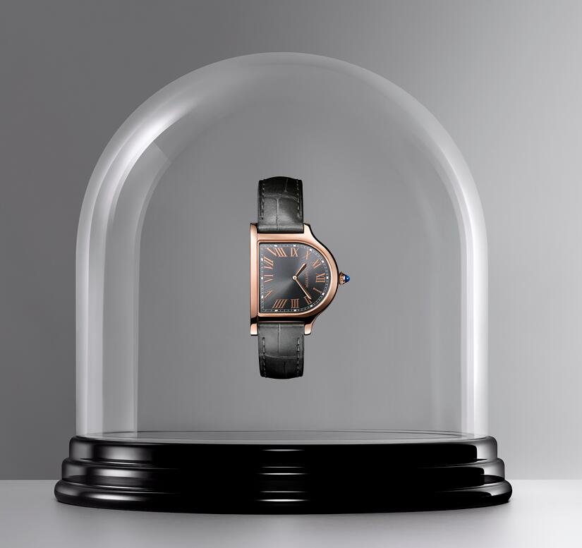 AAA replica watches are made in 18k rose gold.